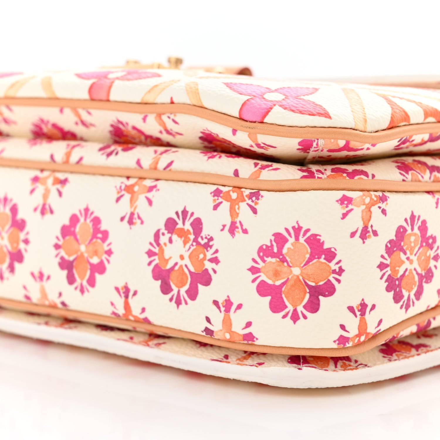 Louis Vuitton Monogram Tiles By The Pool Pochette Metis MM Coral