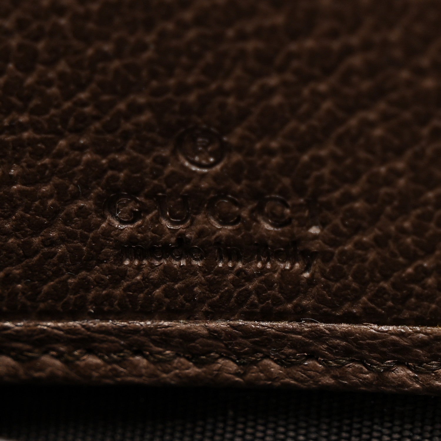Gucci GG Supreme Monogram Web Ophidia Zip Around Wallet Brown 6 of 7