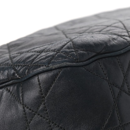 Christian Dior Lambskin Cannage Drawstring Bag Black 5 of 19