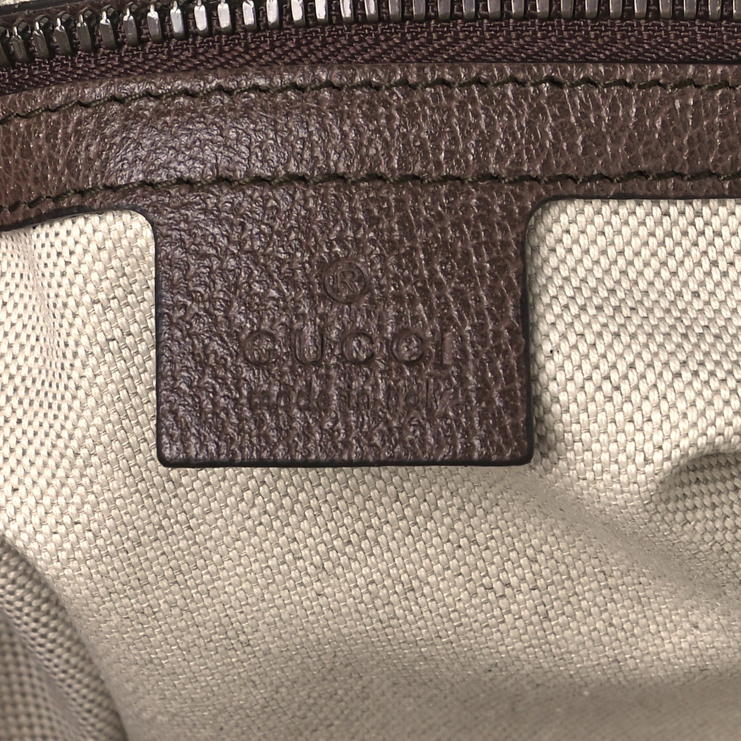 GG Supreme Monogram Web Small Ophidia Messenger Bag Brown