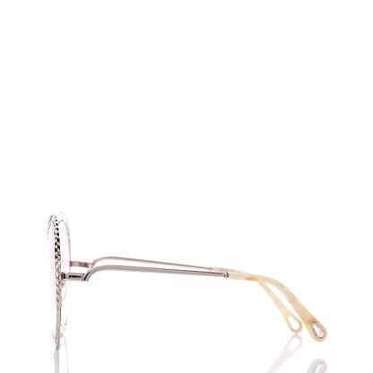 Chloe Oversized Round Carlina Oversized Round Sunglasses CE114ST Rainbow 3 of 6