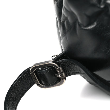 Chanel Calfskin Quilted Chesterfield Backpack Black 10 of 10