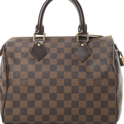 Louis Vuitton Damier Ebene Speedy 25 8 of 13