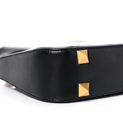 Valentino Garavani Nappa Stud Sign Hobo Black 8 of 13