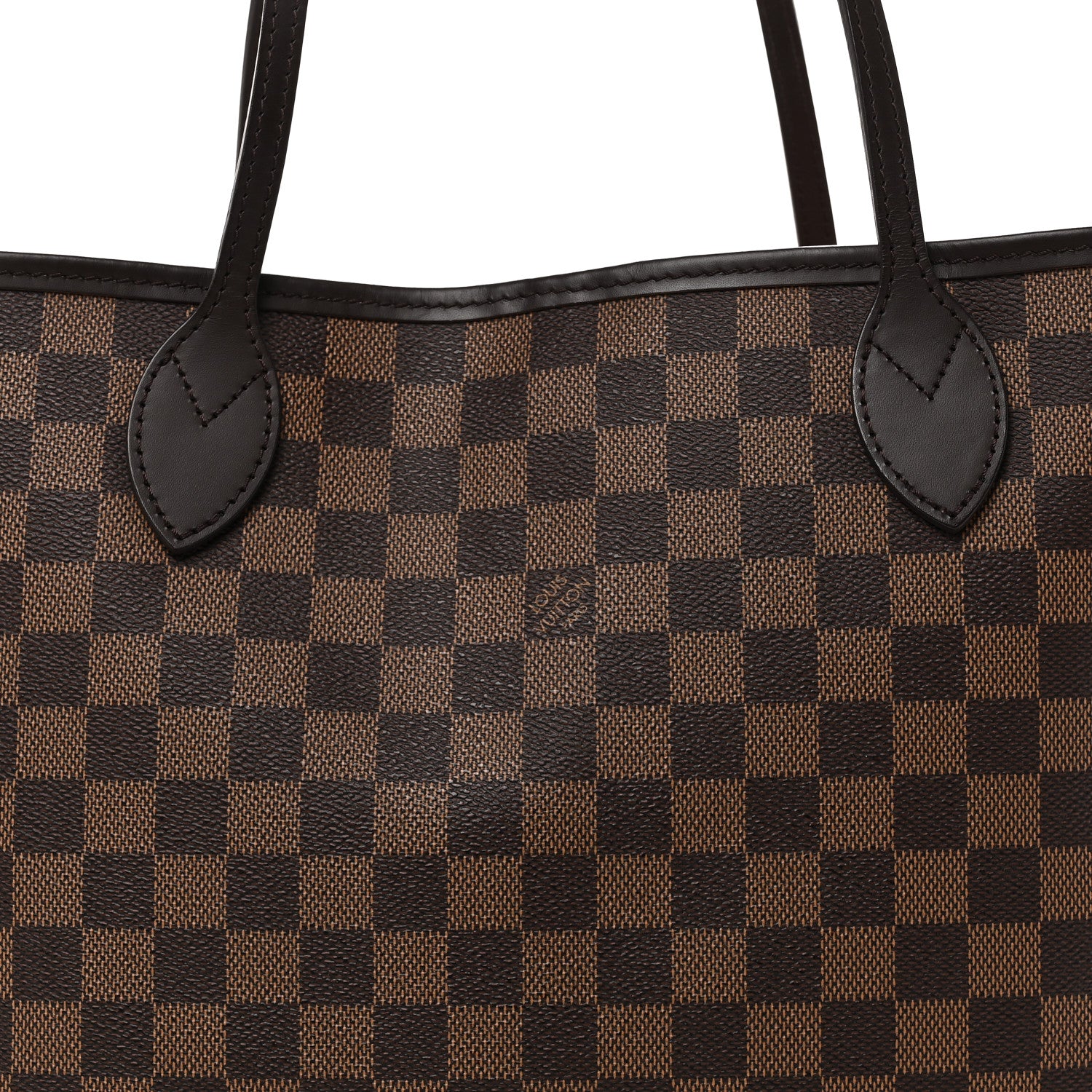 Louis Vuitton Damier Ebene Neo Neverfull MM Rose Ballerine 7 of 10