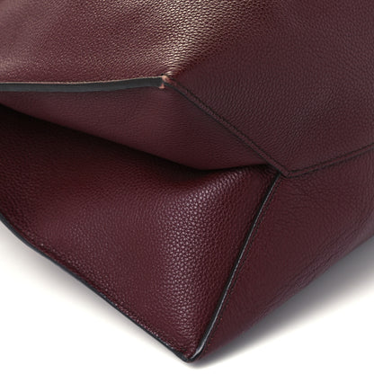 Mulberry Grained Calfskin Small Tyndale Bucket Bag Burgundy 9 of 10