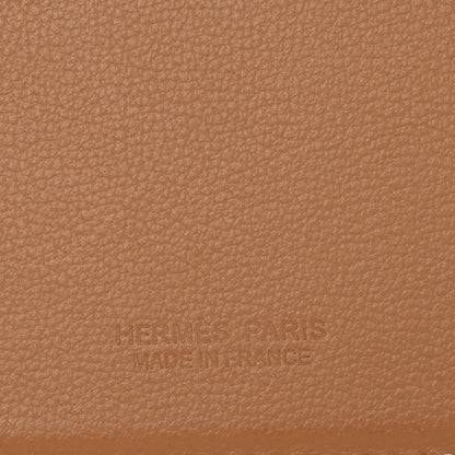 Hermes Swift Stitched Cheval MagSafe Card Holder Gold 6 of 8
