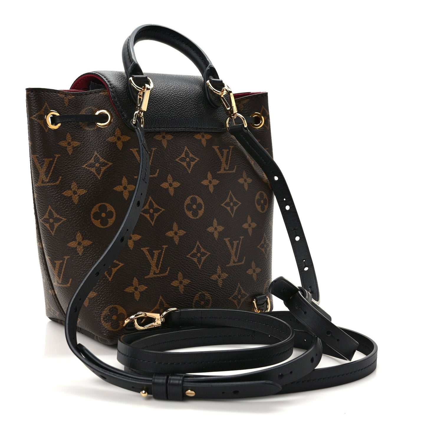 Monogram BB Montsouris NM Backpack Black