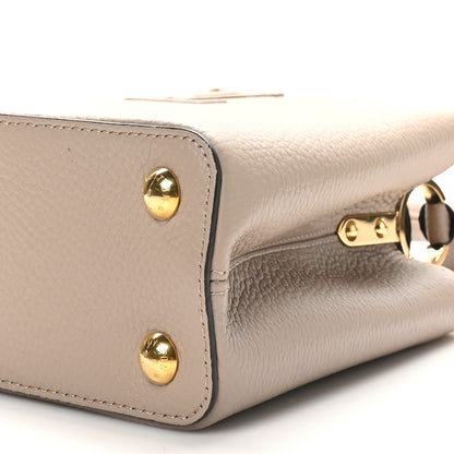 Louis Vuitton Taurillon Capucines BB Galet 9 of 9