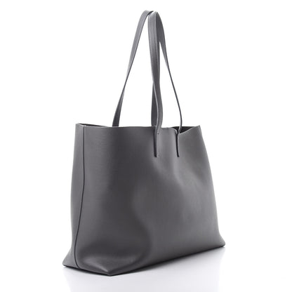 Saint Laurent Calfskin Large Shopping Tote Storm 4 of 12