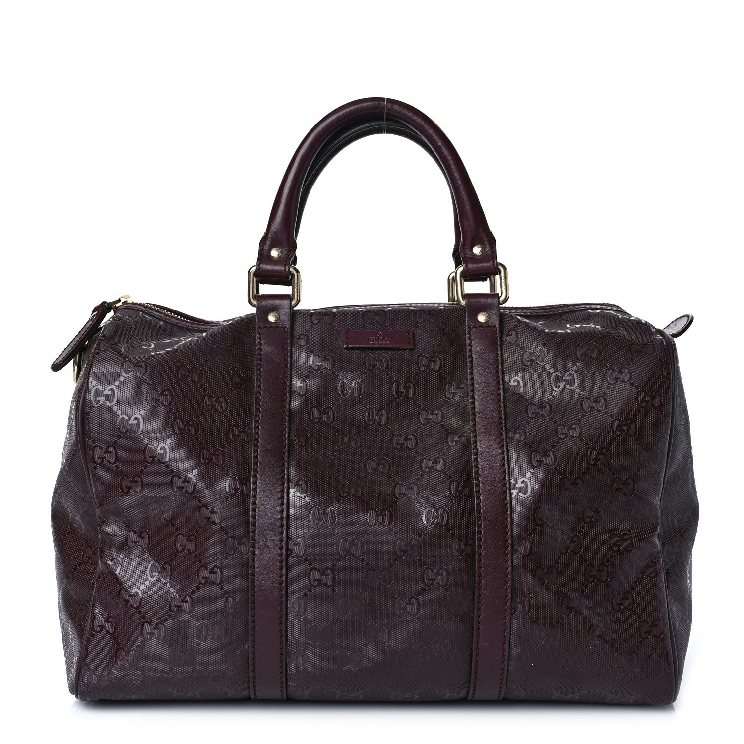 Gucci Imprime Monogram Medium Joy Boston Bordeaux 1 of 10