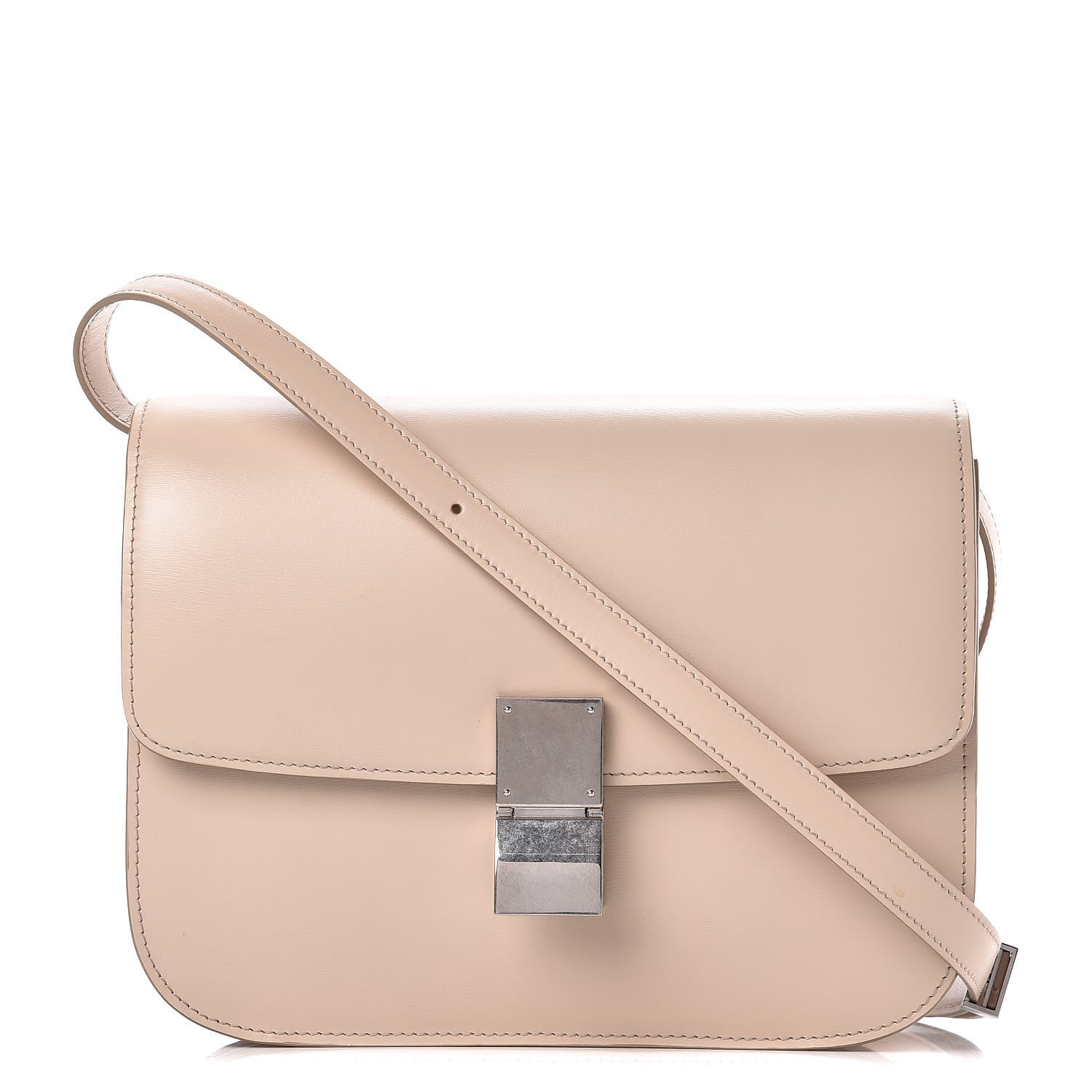 Celine Box Calfskin Medium Classic Box Flap Bag Ballerina 1 of 11