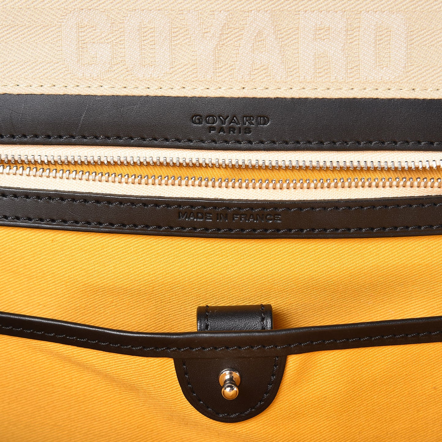 Goyardine Sac Vendome PM Black