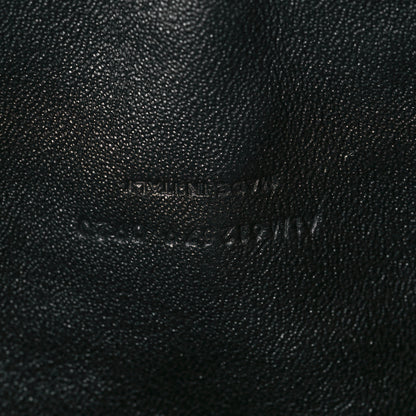 Saint Laurent Grain De Poudre Matelasse Monogram Mini Lou Camera Bag Black 7 of 10