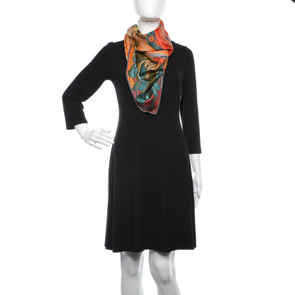 Hermes Silk Wako Ni Scarf 90 2 of 7