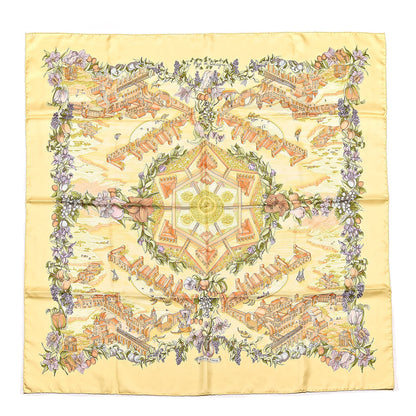 Hermes Silk Au Pays De Cocagne Scarf 90 1 of 7