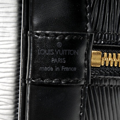 Louis Vuitton Epi Alma PM Black 6 of 7
