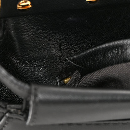 Fendi Nappa Mini Peekaboo Iconic Satchel Black 9 of 17