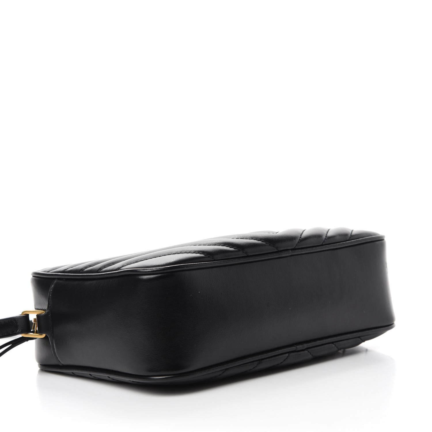 Saint Laurent Calfskin Matelasse Monogram Lou Camera Bag Black 4 of 14