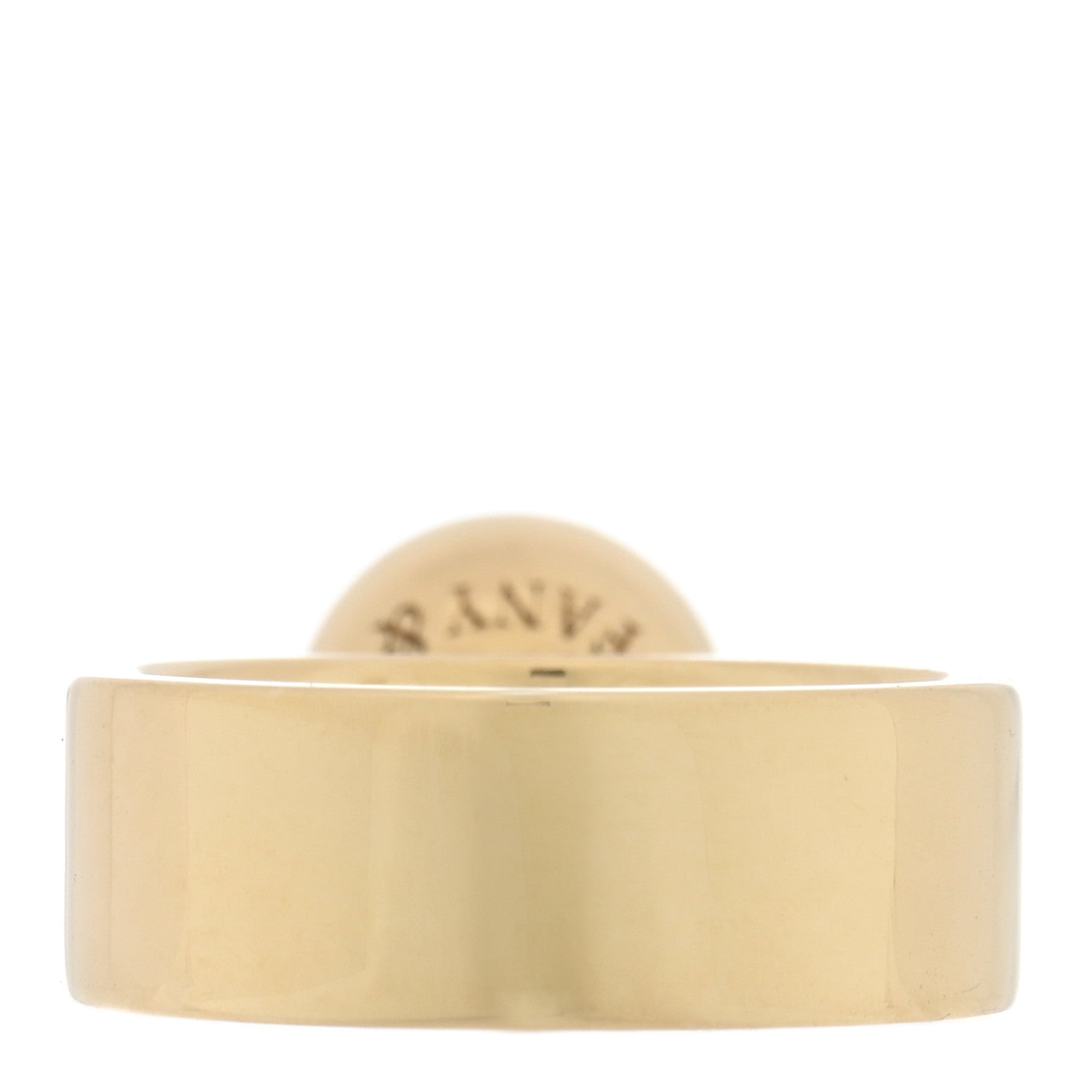 Tiffany 18K Yellow Gold Hardwear Dangle Ball Ring 49 4.75 3 of 5