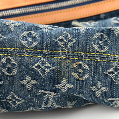 Louis Vuitton Monogram Denim Baggy PM Blue 14 of 17