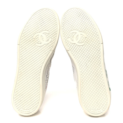 Chanel x Pharrell Williams Canvas Womens Sneakers 37 White Multicolor 6 of 9