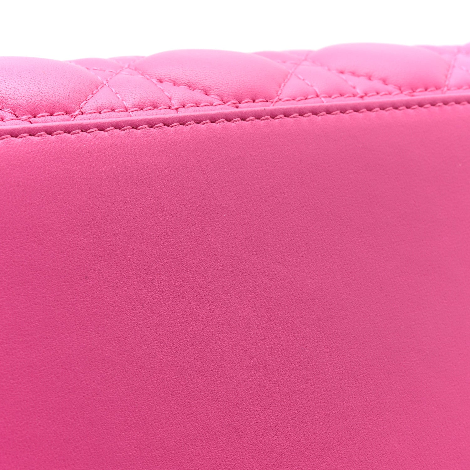 Christian Dior Lambskin Cannage Medium Lady Dior Pink 11 of 11