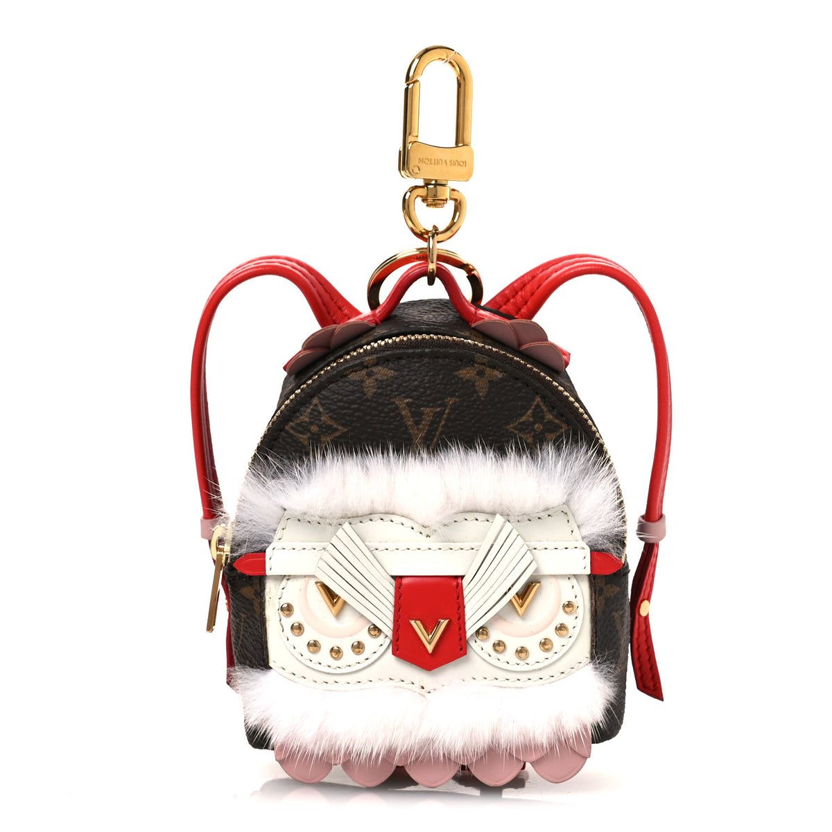 Monogram Wild Bag Palm Springs Bag Charm Key Holder