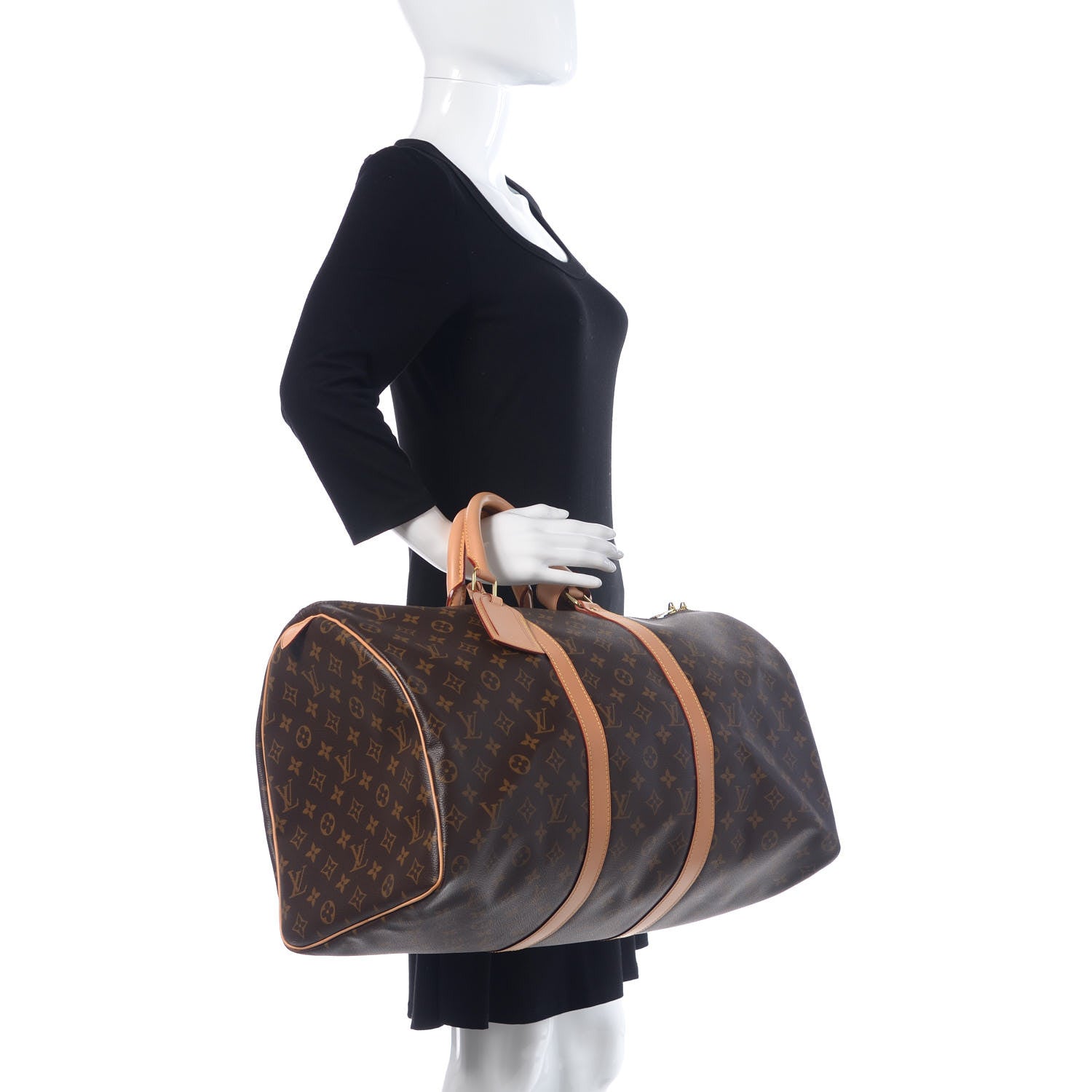 Louis Vuitton Monogram Keepall 50 2 of 9