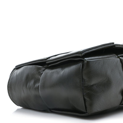 Bottega Veneta Paper Calfskin Intrecciato Cassette Belt Bag Crocodile 9 of 10
