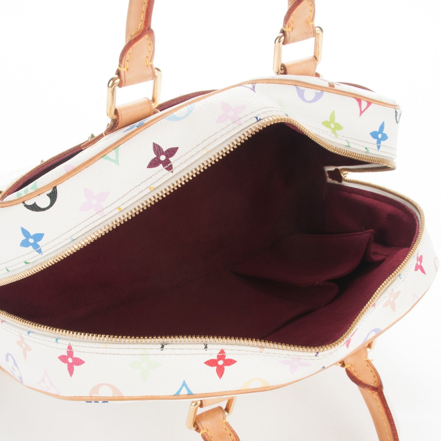 Monogram Multicolor Trouville White