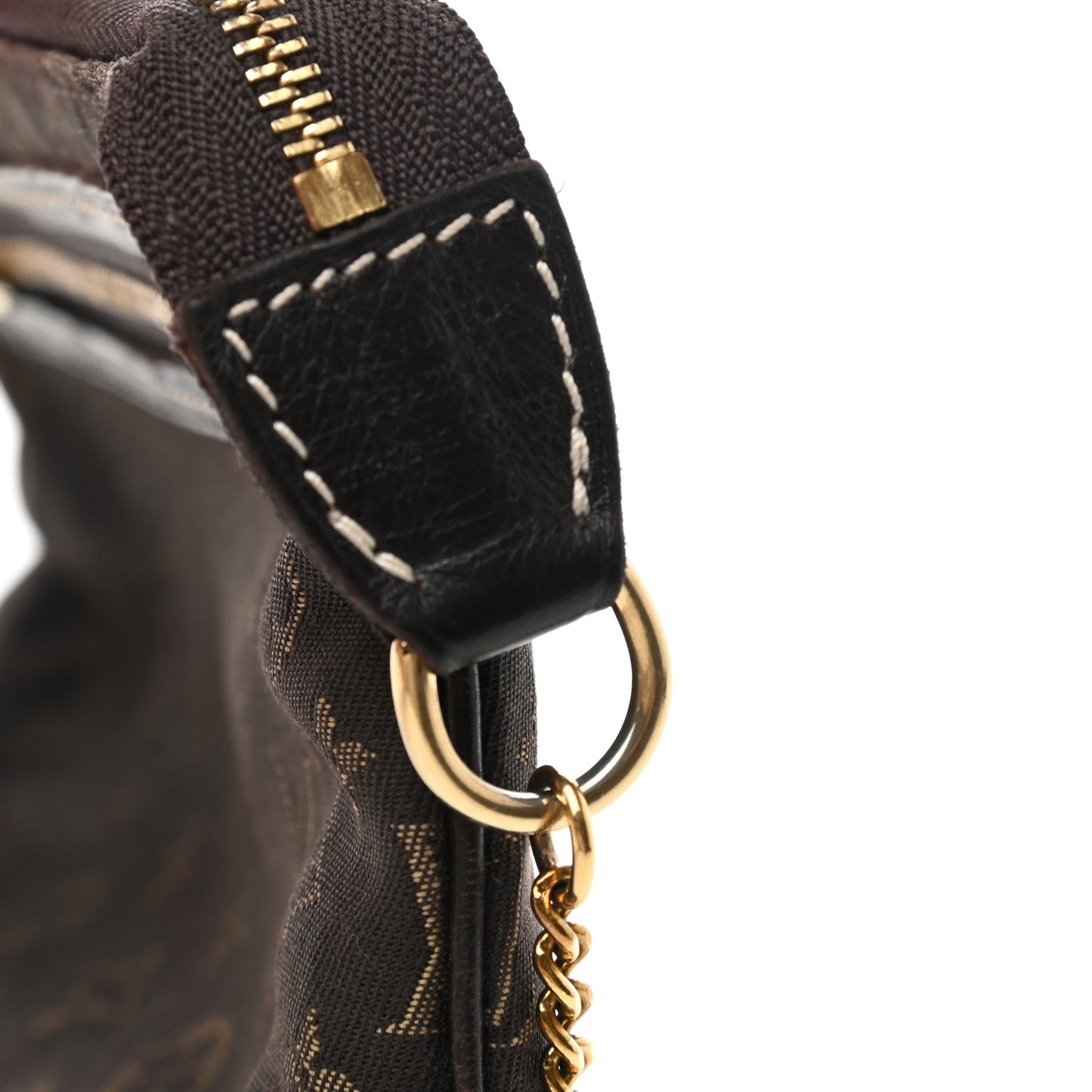 Monogram Idylle Mini Pochette Accessories Fusain
