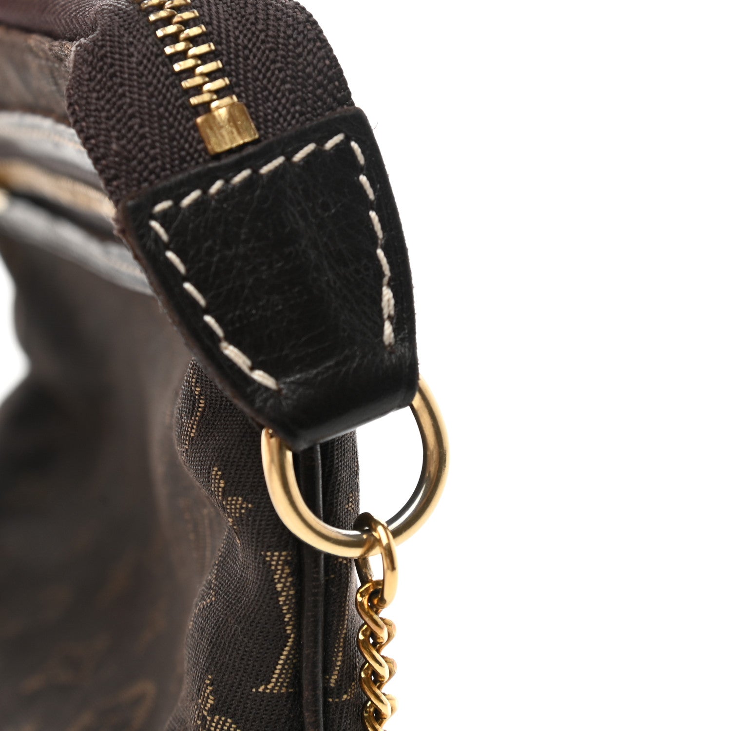 Louis Vuitton Monogram Idylle Mini Pochette Accessories Fusain 6 of 6