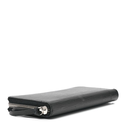 Louis Vuitton Epi Clemence Wallet Black 4 of 12