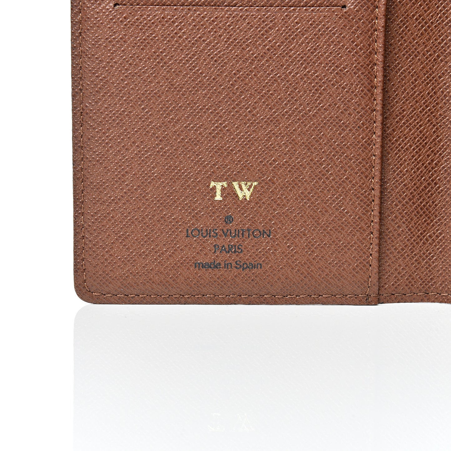 Monogram Pocket Agenda Cover