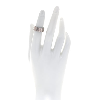 Cartier 18K White Gold 7mm Astro LOVE Ring 47 4 2 of 6