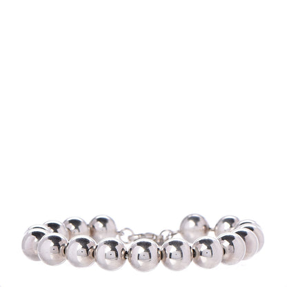 Tiffany Sterling Silver 10mm HardWear Ball Bracelet 1 of 5