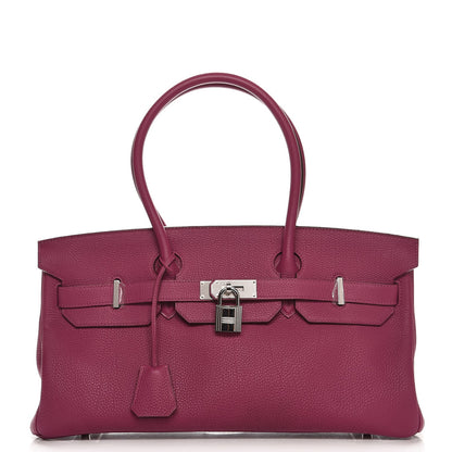 Hermes Taurillon Clemence JPG Shoulder Birkin II 42 Tosca 1 of 33