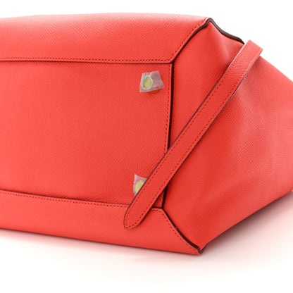 Celine Grained Calfskin Mini Belt Bag Coral Orange 9 of 10