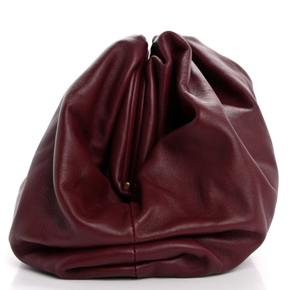 Bottega Veneta Smooth Butter Calf The Pouch Oversized Clutch Bordeaux 9 of 11
