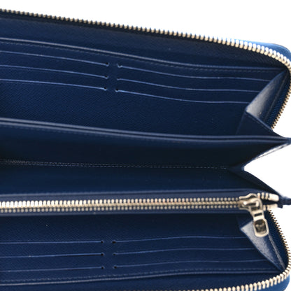 Louis Vuitton Monogram Escale Zippy Wallet Blue 5 of 6