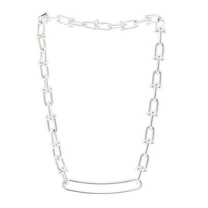 Tiffany Sterling Silver HardWear Link Necklace 3 of 5