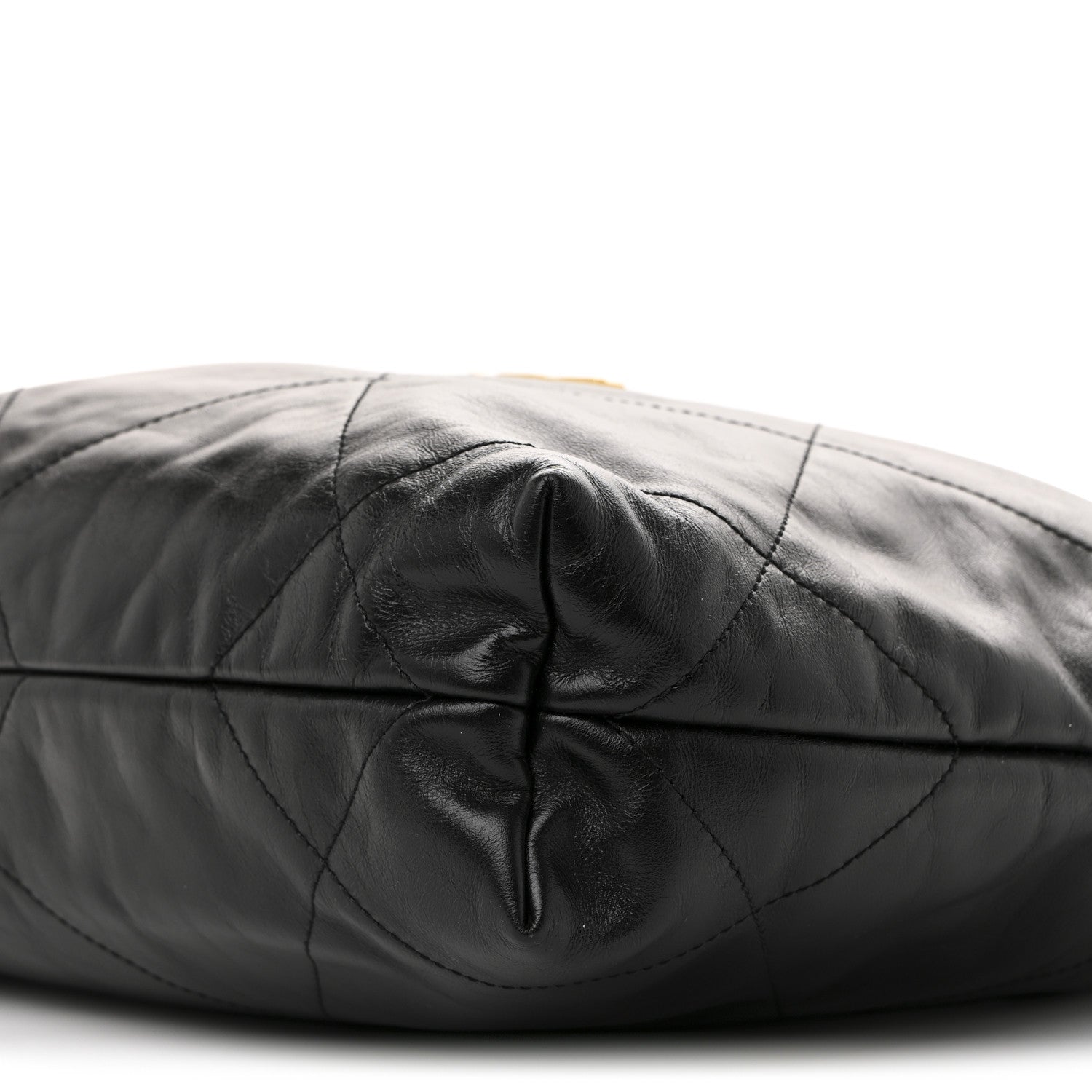 Chanel Shiny Calfskin Quilted Small Chanel 22 Black 11 of 11