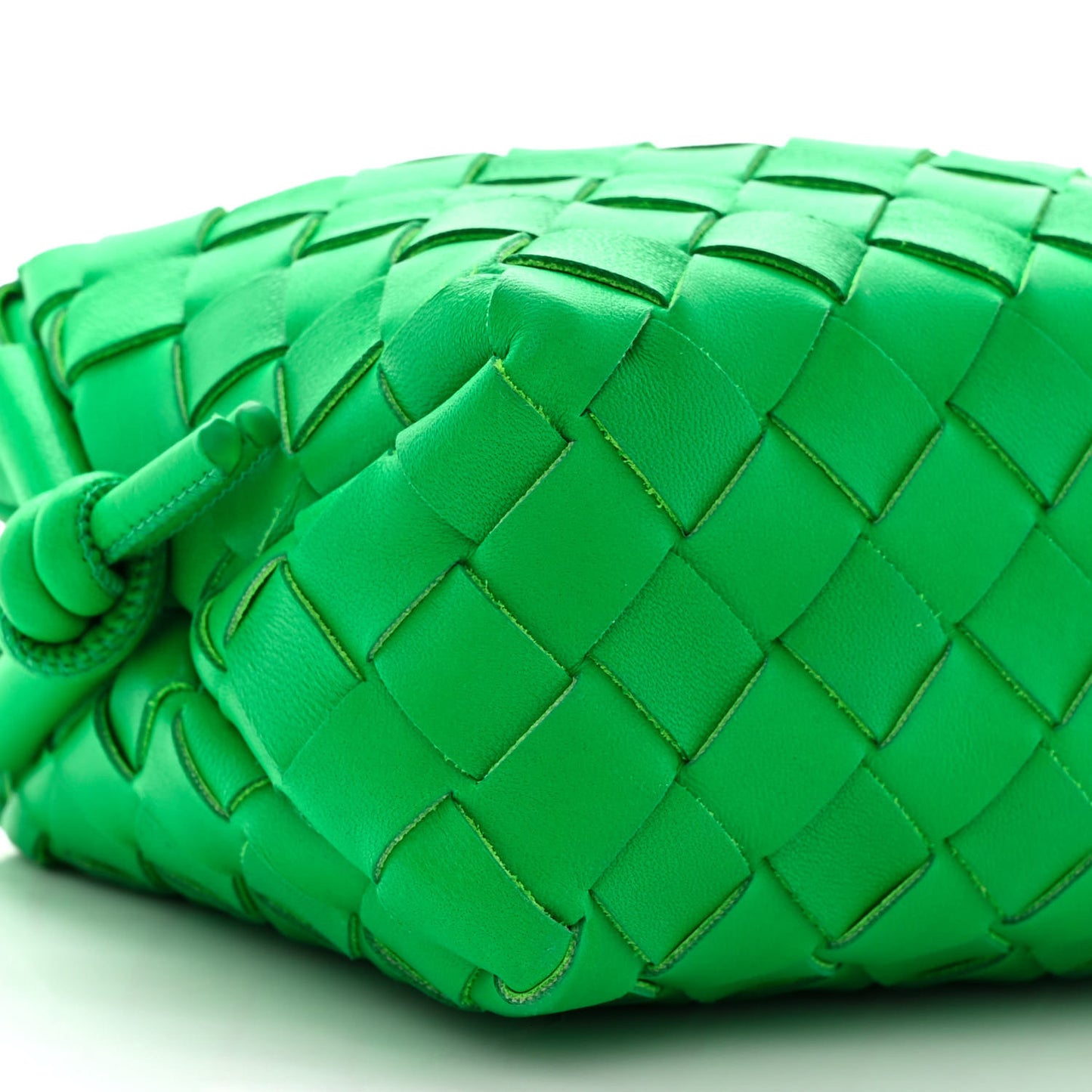 Nappa Intrecciato Mini Loop Camera Bag Parakeet