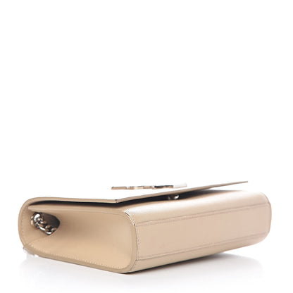 Saint Laurent Grain De Poudre Small Monogram Kate Satchel Nude Powder 4 of 14