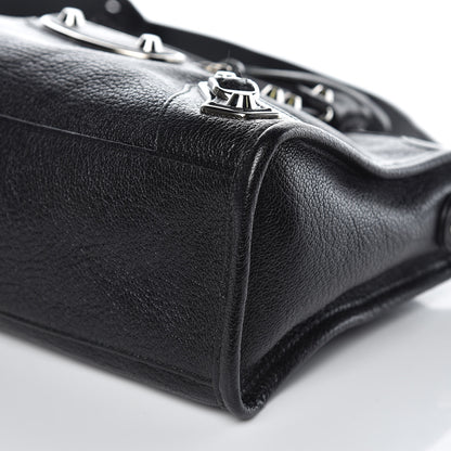 Balenciaga Chevre Silver Metallic Edge Hardware S City Black 9 of 9