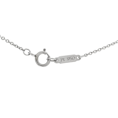 Tiffany Platinum Diamond .36ctw Graduated Pendant Necklace 5 of 6