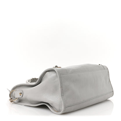 Balenciaga Chevre Gold Metallic Edge Hardware City Gris Glace 5 of 12