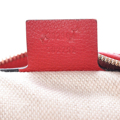 Gucci Pebbled Calfskin Large Soho Hobo Red 7 of 11