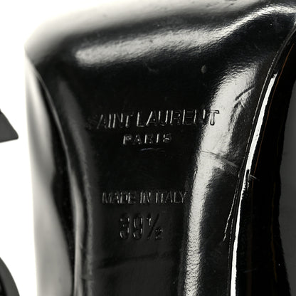 Saint Laurent Patent Calfskin Opyum 110 Pumps 39.5 Black 8 of 10